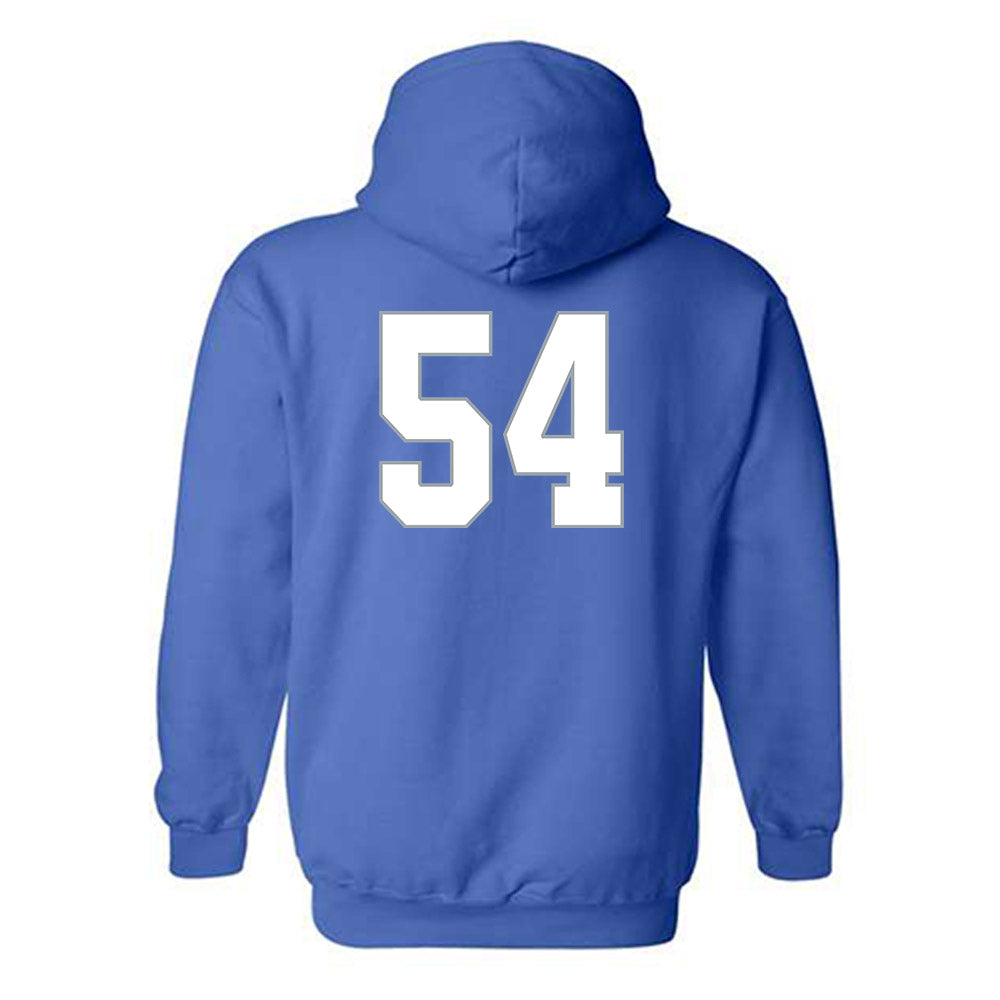 Drake - NCAA Men's Basketball : Daniel Abreu - Classic Shersey Hooded Sweatshirt-1