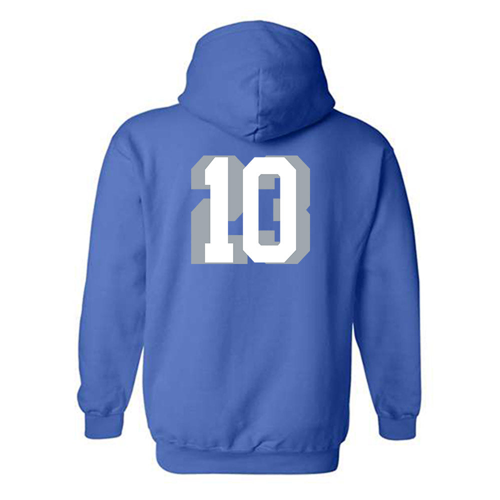 Drake - NCAA Men's Basketball : Eli Shetlar - Classic Shersey Hooded Sweatshirt-1