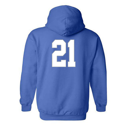 Drake - NCAA Men's Basketball : Andrew Alia - Classic Shersey Hooded Sweatshirt-1