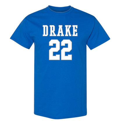 Drake - NCAA Men's Basketball : Mitch Mascari - Classic Shersey T-Shirt-0