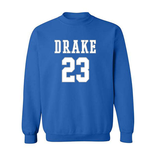Drake - NCAA Women's Basketball : Quinn Vice - Classic Shersey Crewneck Sweatshirt-0