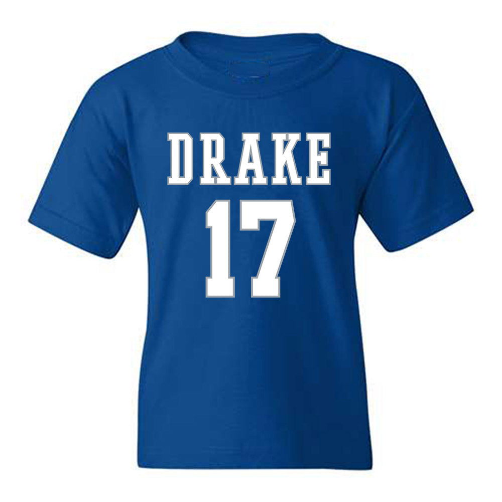 Drake - NCAA Women's Basketball : Anna Becker - Classic Shersey Youth T-Shirt-0