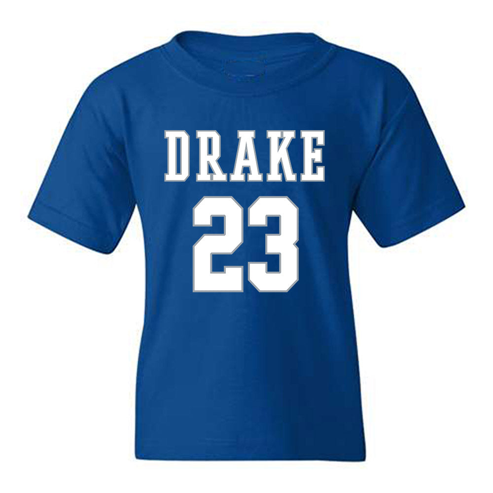 Drake - NCAA Men's Basketball : Isaia Howard - Classic Shersey Youth T-Shirt-0