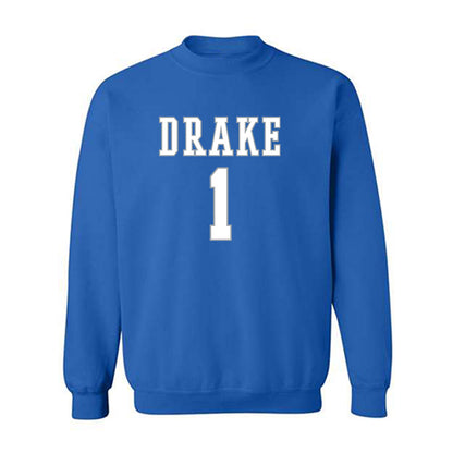 Drake - NCAA Men's Basketball : Owen Larson - Classic Shersey Crewneck Sweatshirt-0