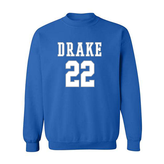 Drake - NCAA Men's Basketball : Mitch Mascari - Classic Shersey Crewneck Sweatshirt-0