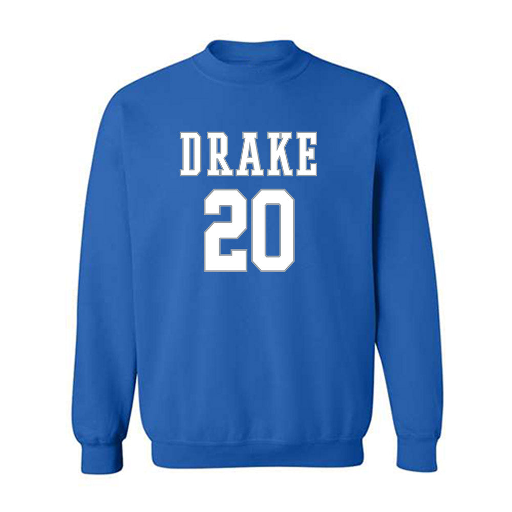 Drake - NCAA Women's Basketball : Lexi Carlsen - Classic Shersey Crewneck Sweatshirt-0