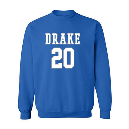 Drake - NCAA Women's Basketball : Lexi Carlsen - Classic Shersey Crewneck Sweatshirt-0