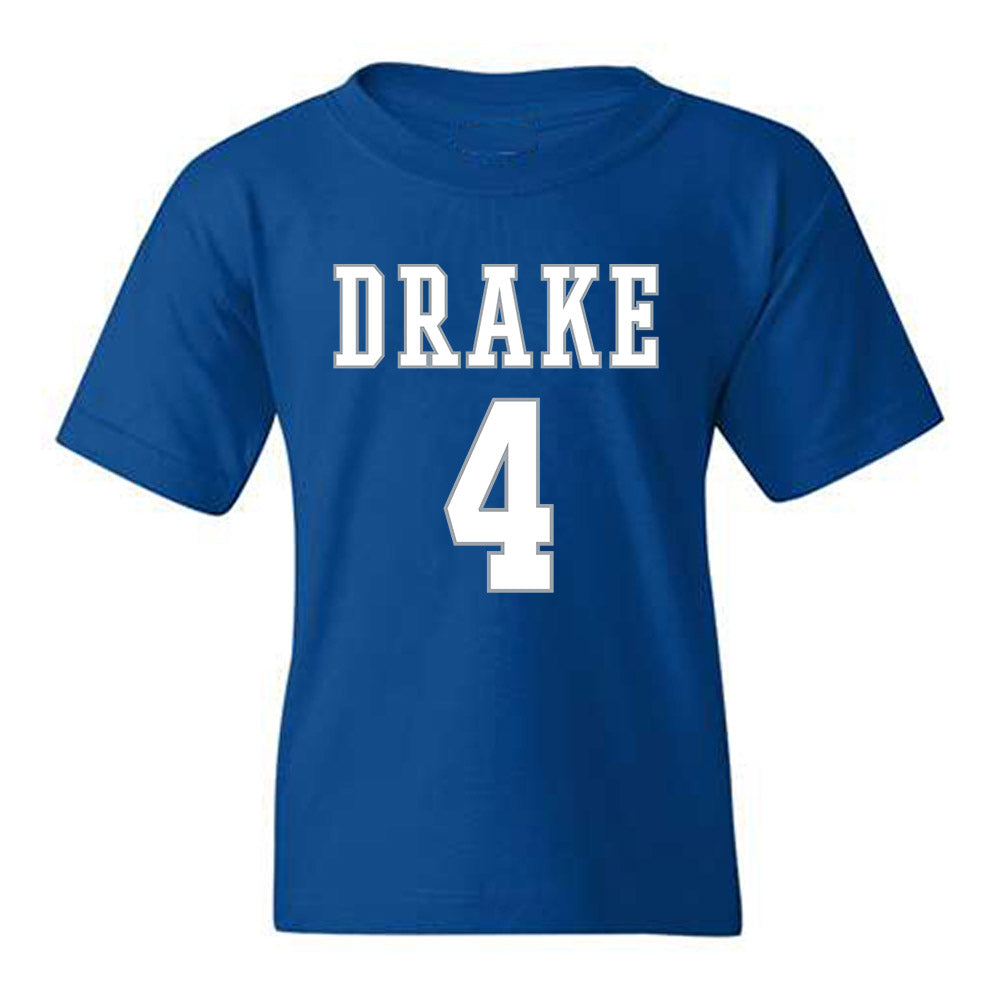 Drake - NCAA Men's Basketball : Isaiah Jackson - Classic Shersey Youth T-Shirt-0