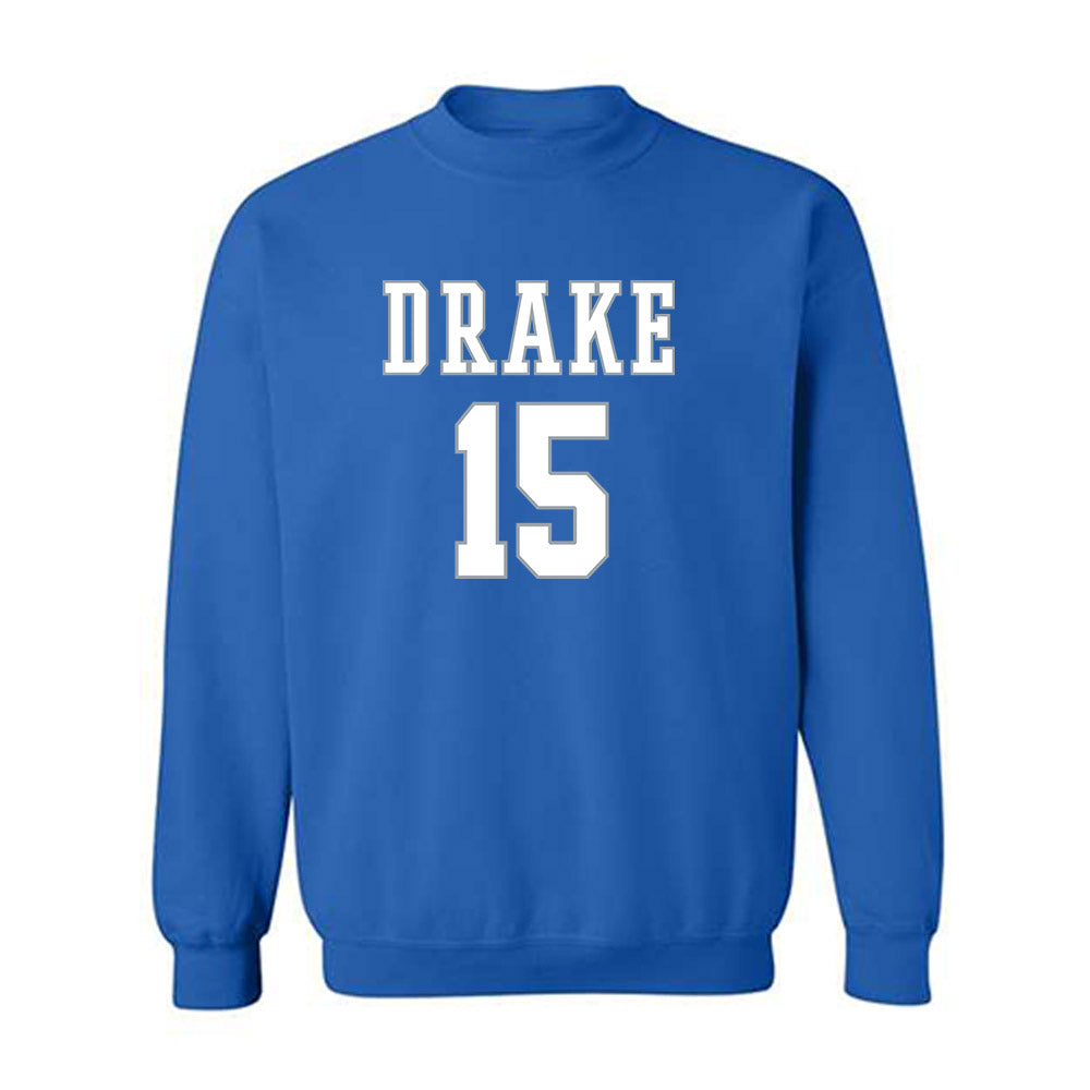 Drake - NCAA Women's Basketball : Maggie Taylor - Classic Shersey Crewneck Sweatshirt-0