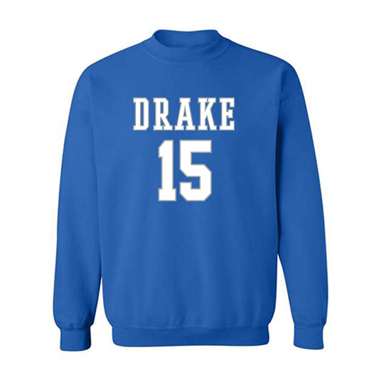 Drake - NCAA Women's Basketball : Maggie Taylor - Classic Shersey Crewneck Sweatshirt-0