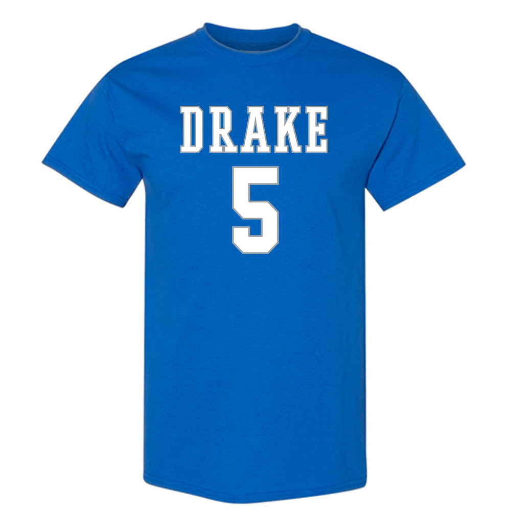 Drake - NCAA Women's Basketball : Mya Crawford - Classic Shersey T-Shirt-0