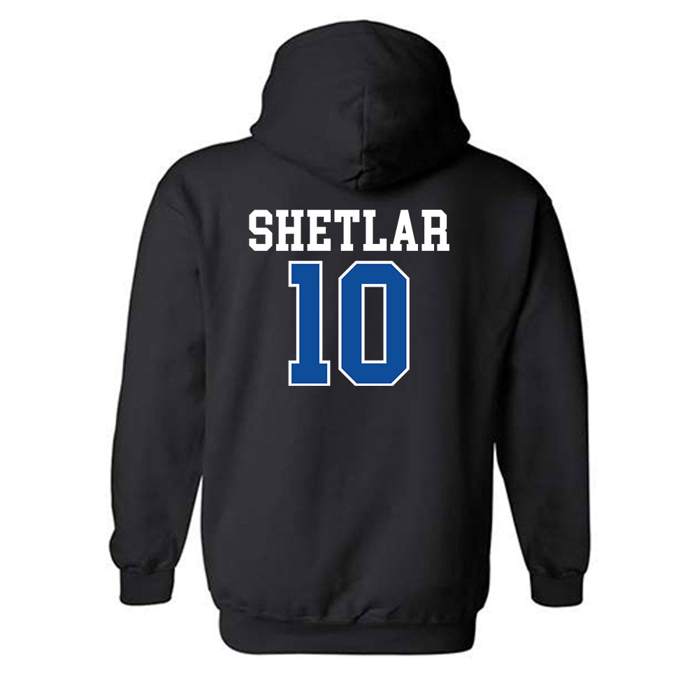 Drake - NCAA Men's Basketball : Eli Shetlar - Hooded Sweatshirt-1