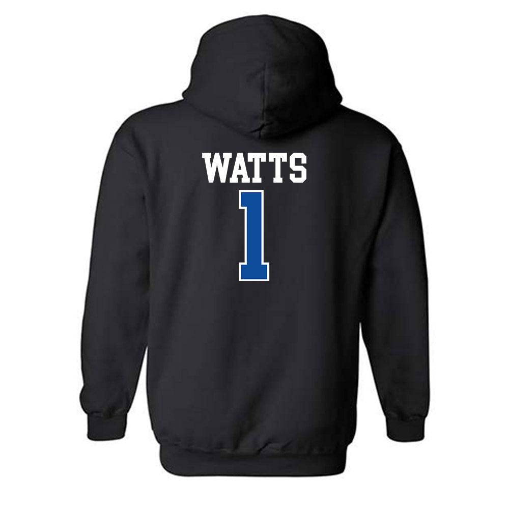 Drake - NCAA Softball : Natalee Watts - Hooded Sweatshirt-1