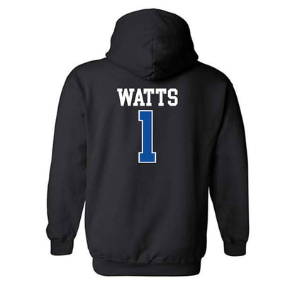 Drake - NCAA Softball : Natalee Watts - Hooded Sweatshirt-1