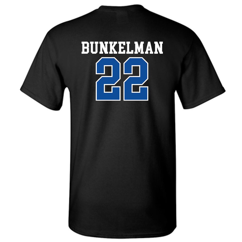 Drake - NCAA Football : Derrick Bunkelman - T-Shirt-1