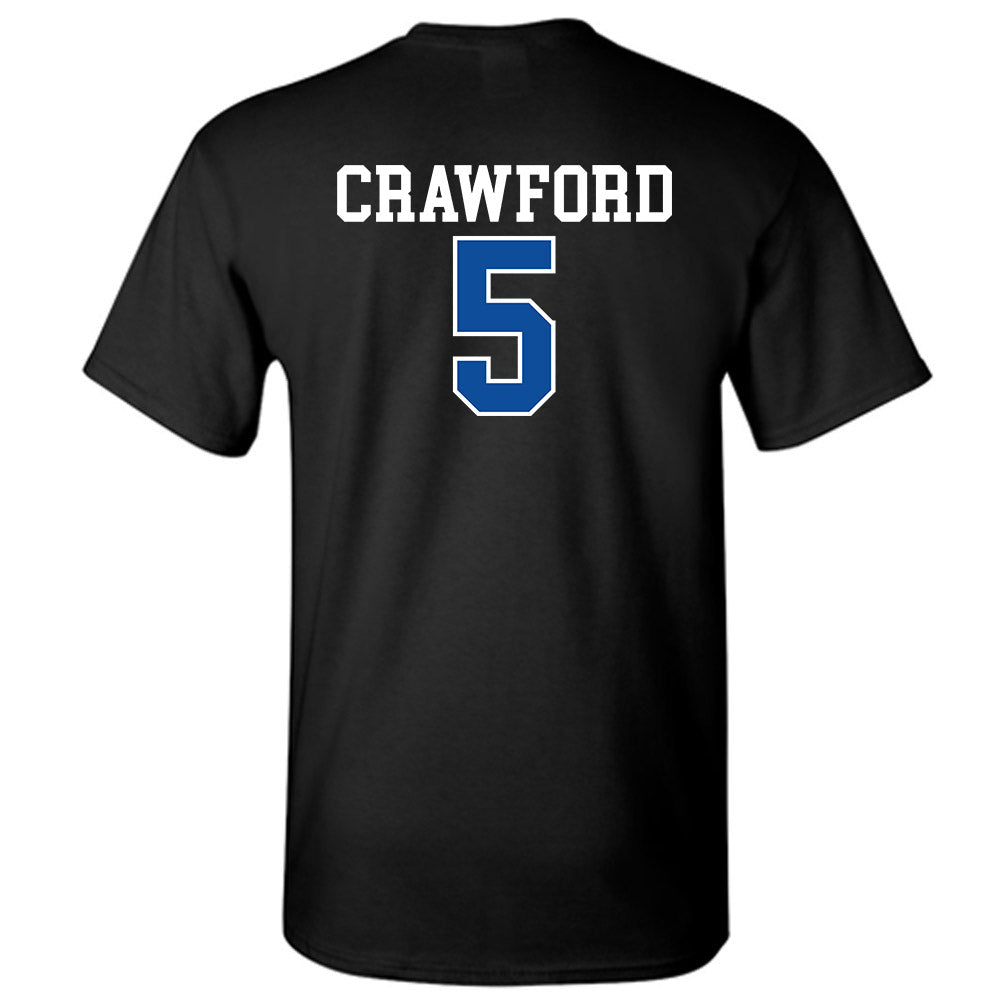 Drake - NCAA Women's Basketball : Mya Crawford - T-Shirt-1