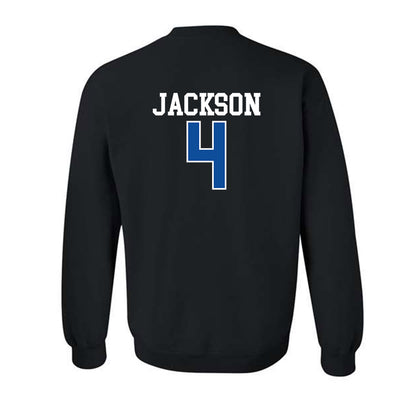 Drake - NCAA Men's Basketball : Isaiah Jackson - Crewneck Sweatshirt-1