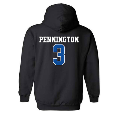 Drake - NCAA Women's Soccer : Alanna Pennington - Hooded Sweatshirt-1
