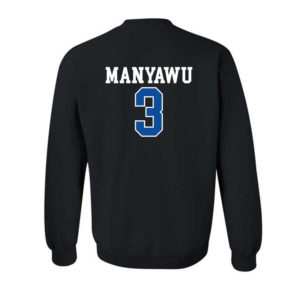 Drake - NCAA Men's Basketball : Cameron Manyawu - Crewneck Sweatshirt-1