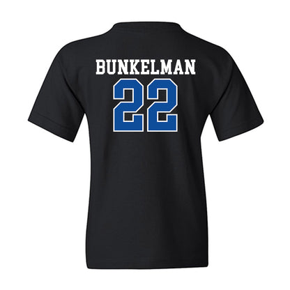 Drake - NCAA Football : Derrick Bunkelman - Youth T-Shirt-1