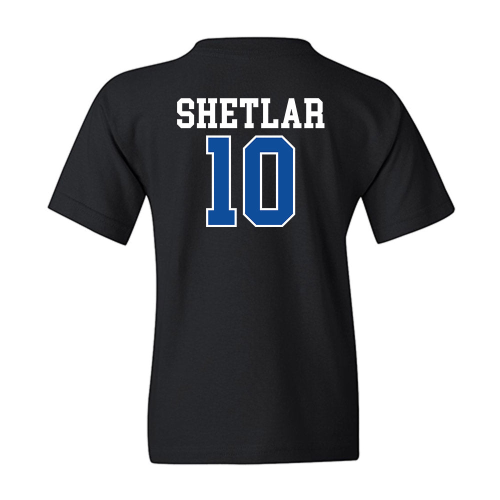 Drake - NCAA Men's Basketball : Eli Shetlar - Youth T-Shirt-1