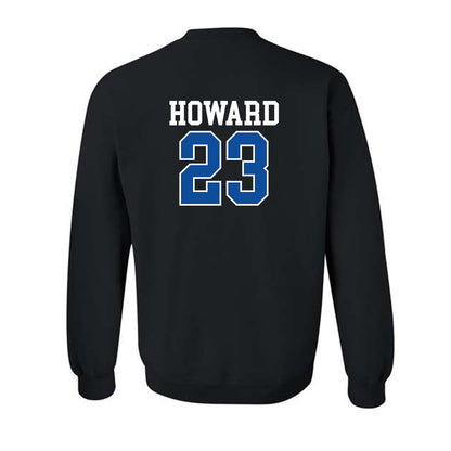 Drake - NCAA Men's Basketball : Isaia Howard - Crewneck Sweatshirt-1