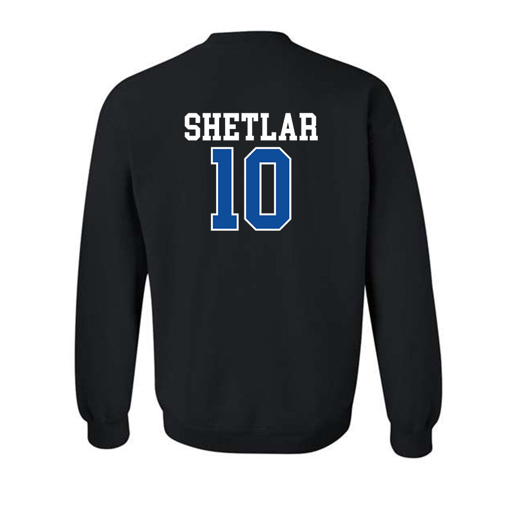 Drake - NCAA Men's Basketball : Eli Shetlar - Crewneck Sweatshirt-1