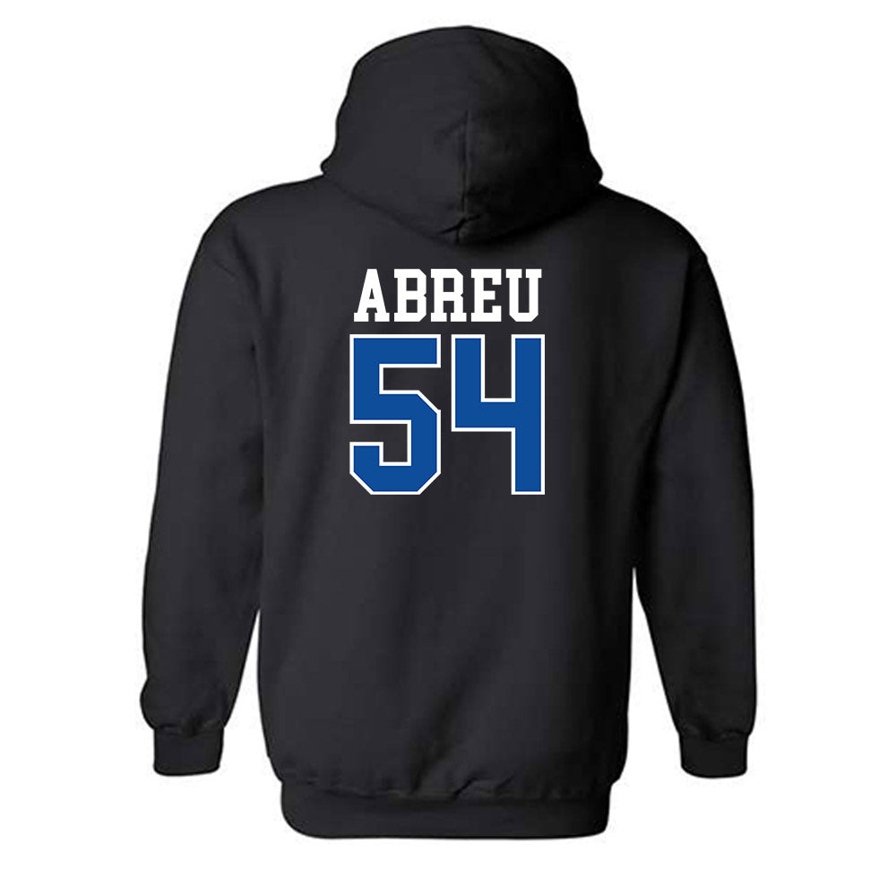 Drake - NCAA Men's Basketball : Daniel Abreu - Hooded Sweatshirt-1