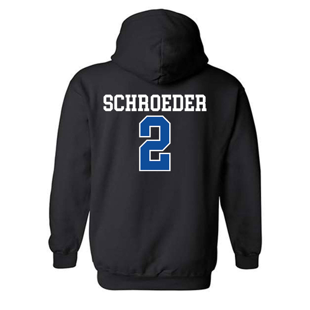 Drake - NCAA Women's Volleyball : Gabbie Schroeder - Hooded Sweatshirt-1