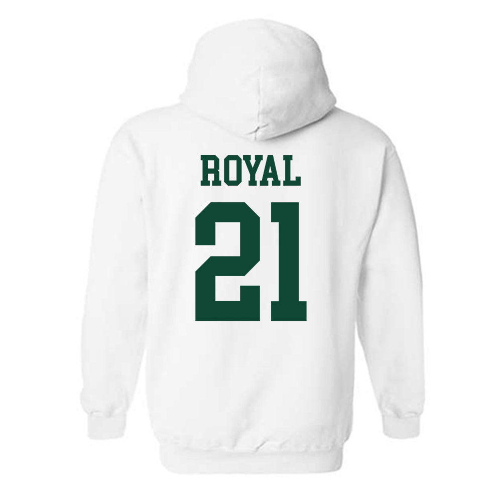 Ohio - NCAA Men's Basketball : Devin Royal - Classic Shersey Hooded Sweatshirt-1