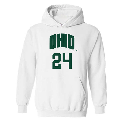 Ohio - NCAA Men's Basketball : Jordan Fisher - Classic Shersey Hooded Sweatshirt-0