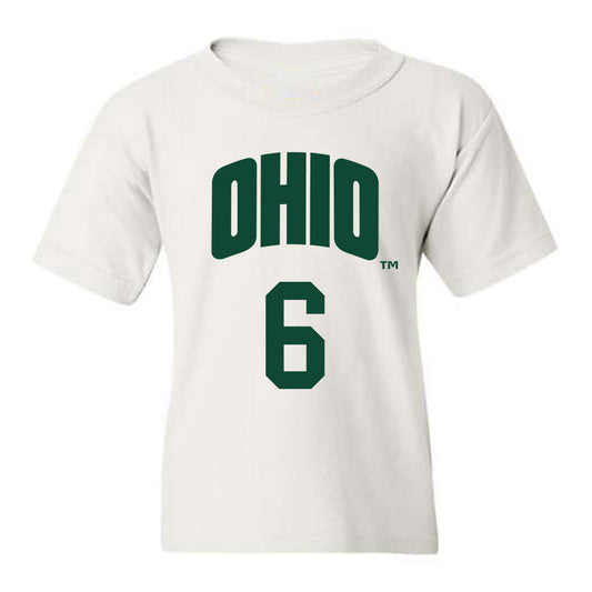 Ohio - NCAA Men's Basketball : Elijah Elliott - Youth T-Shirt