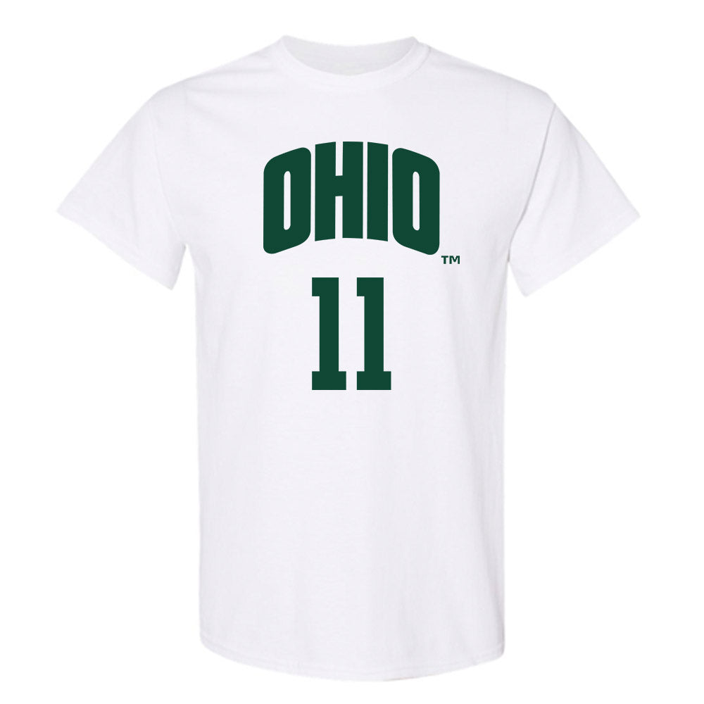 Ohio - NCAA Men's Basketball : Carter Reese - Classic Shersey T-Shirt-0