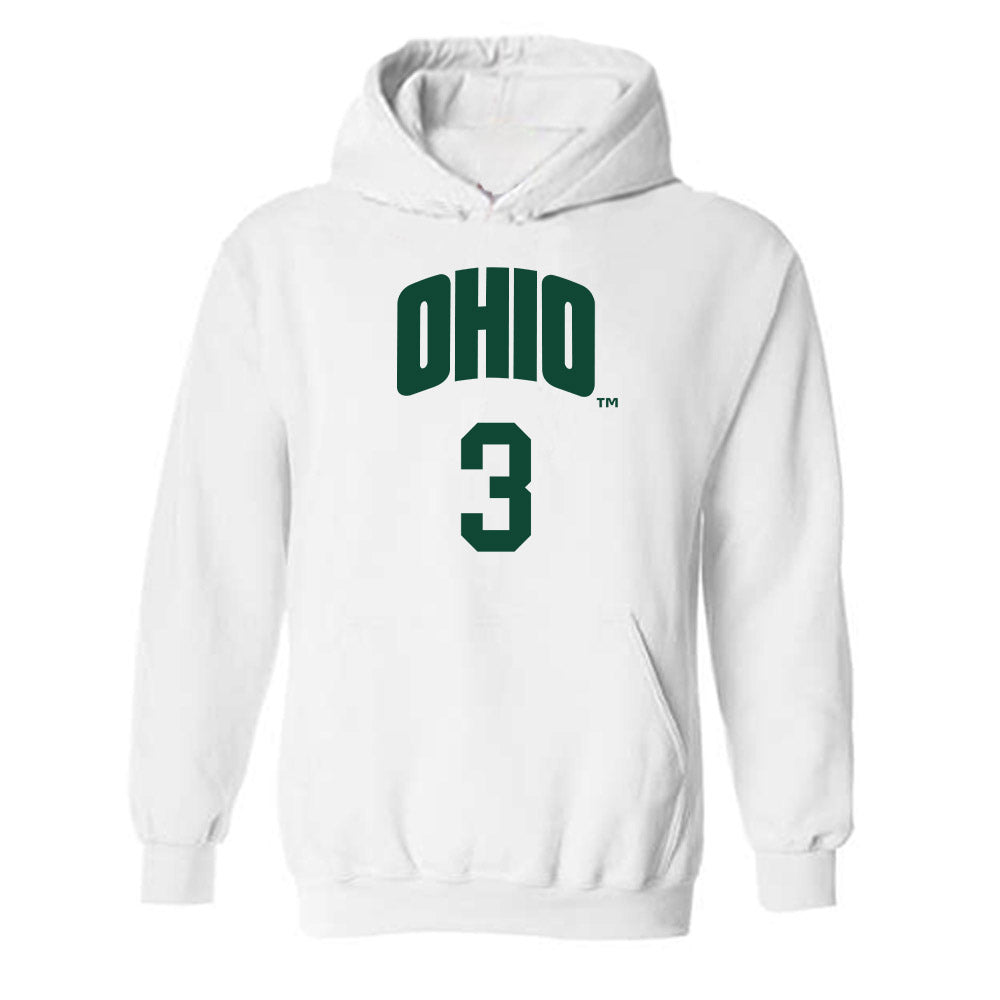 Ohio - NCAA Women's Basketball : Bella Ranallo - Classic Shersey Hooded Sweatshirt-0