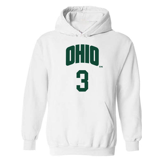 Ohio - NCAA Women's Basketball : Bella Ranallo - Classic Shersey Hooded Sweatshirt-0