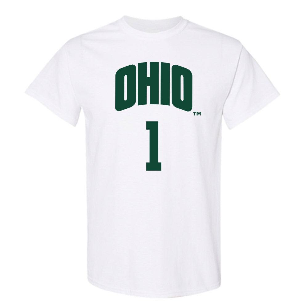 Ohio - NCAA Men's Basketball : Javan Simmons - Classic Shersey T-Shirt-0