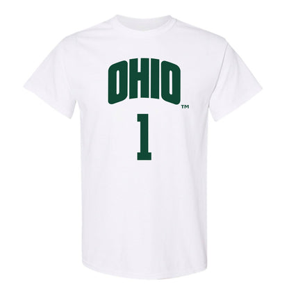 Ohio - NCAA Men's Basketball : Javan Simmons - Classic Shersey T-Shirt-0