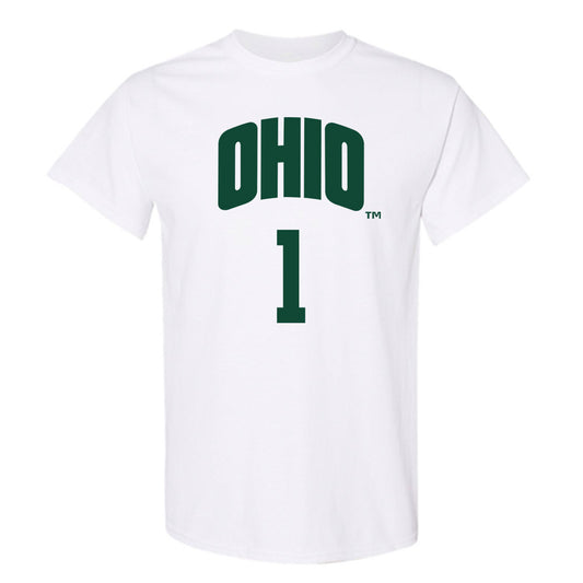 Ohio - NCAA Men's Basketball : Javan Simmons - Classic Shersey T-Shirt-0