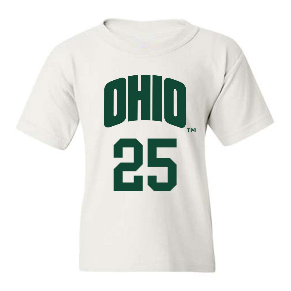 Ohio - NCAA Men's Basketball : Austin Parks - Classic Shersey Youth T-Shirt