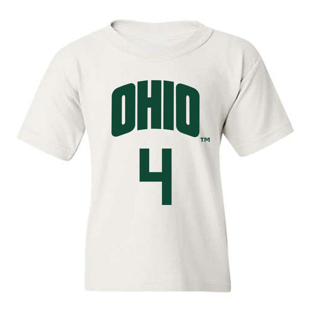 Ohio - NCAA Men's Basketball : JJ Kelly - Classic Shersey Youth T-Shirt-0