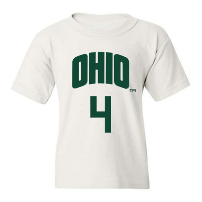 Ohio - NCAA Men's Basketball : JJ Kelly - Classic Shersey Youth T-Shirt-0