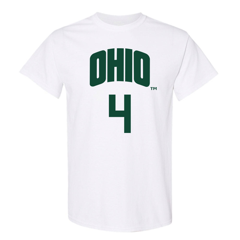 Ohio - NCAA Men's Basketball : JJ Kelly - Classic Shersey T-Shirt-0
