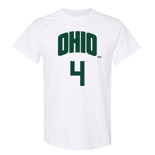 Ohio - NCAA Men's Basketball : JJ Kelly - Classic Shersey T-Shirt-0