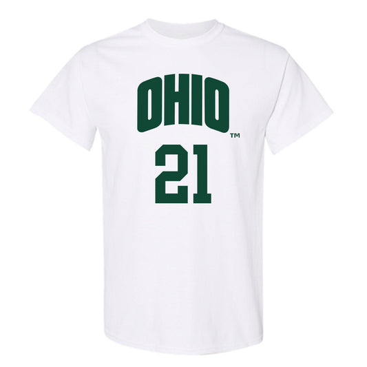 Ohio - NCAA Men's Basketball : Jesse Burris - T-Shirt