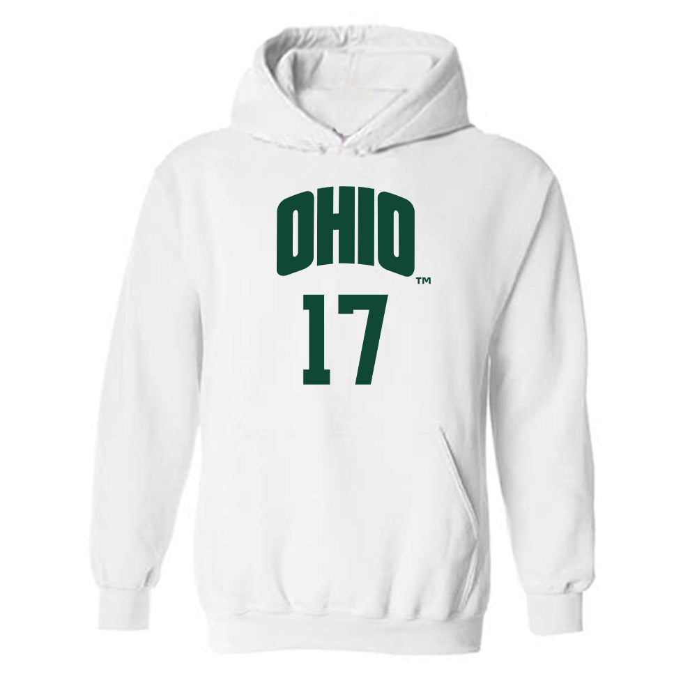 Ohio - NCAA Men's Basketball : Kiir Kuany - Classic Shersey Hooded Sweatshirt-0
