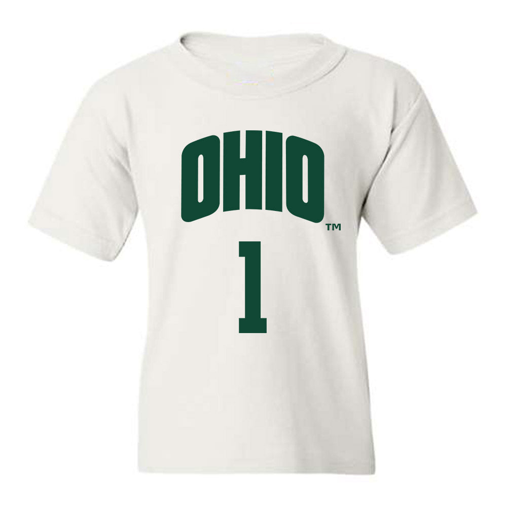 Ohio - NCAA Men's Basketball : Elmore James IV - Youth T-Shirt