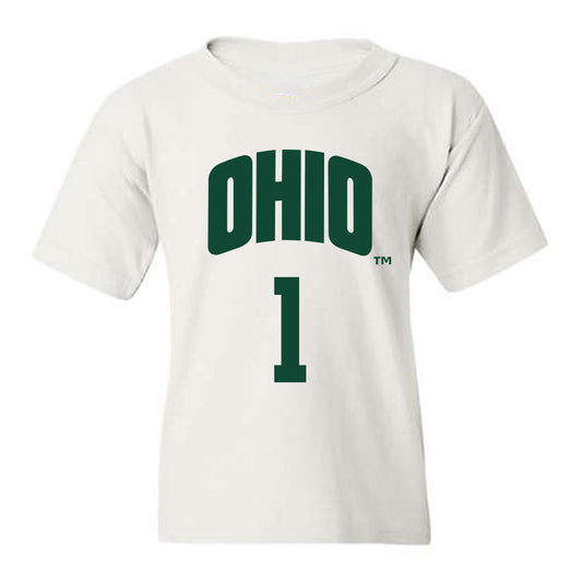 Ohio - NCAA Men's Basketball : Javan Simmons - Classic Shersey Youth T-Shirt-0