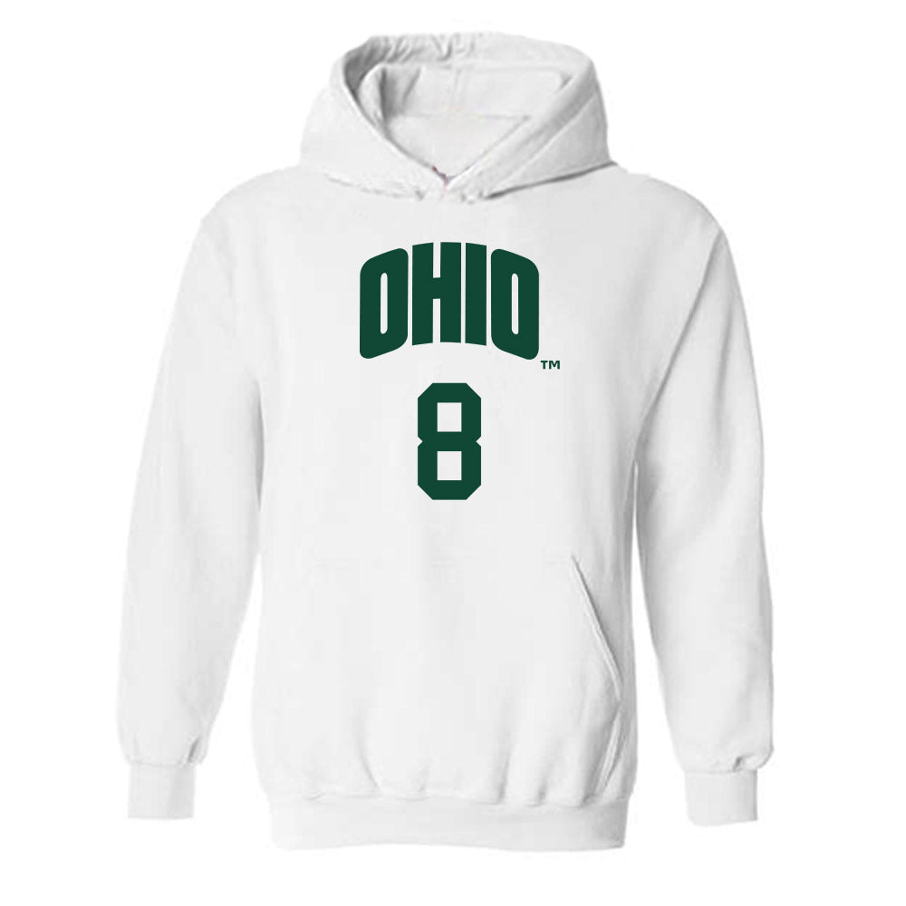 Ohio - NCAA Men's Basketball : Zay Mosley - Classic Shersey Hooded Sweatshirt-0