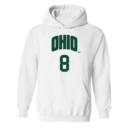 Ohio - NCAA Men's Basketball : Zay Mosley - Classic Shersey Hooded Sweatshirt-0