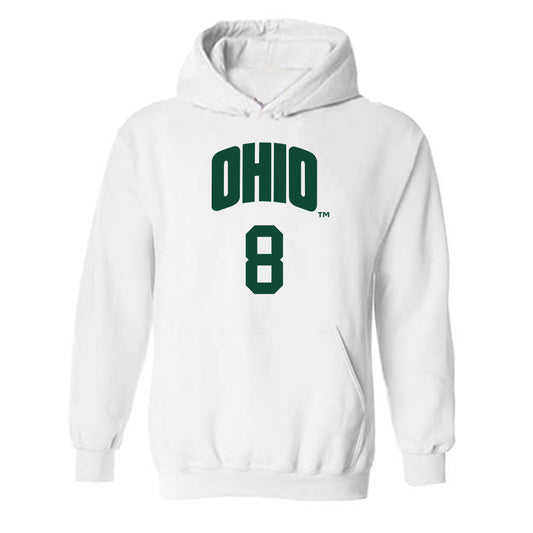 Ohio - NCAA Men's Basketball : Zay Mosley - Classic Shersey Hooded Sweatshirt-0